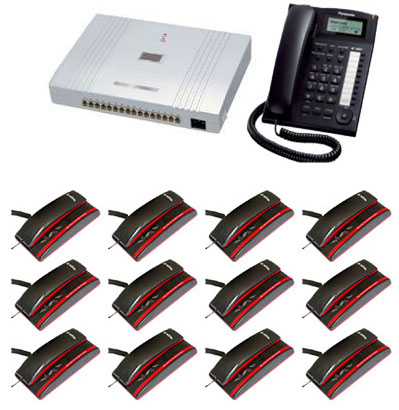 16 Line 16 Telephone Complete PABX Package