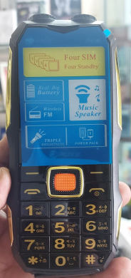 Peace PP35 4-SIM 5800mAh Power Bank Mobile Phone