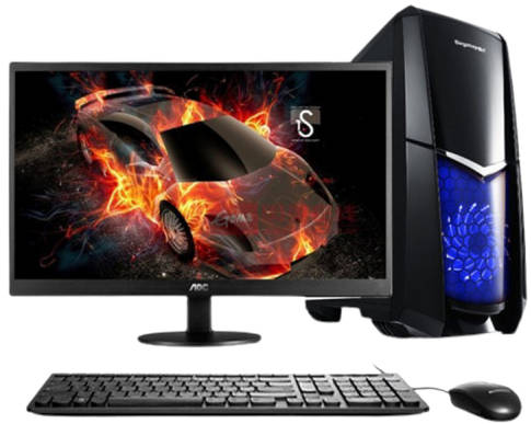 Desktop Computer Core i3 2nd Gen with 17" LED Monitor