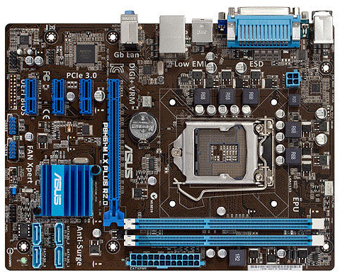 Asus P8H61-M LX R2.0 Motherboard with PCI Express 3.0