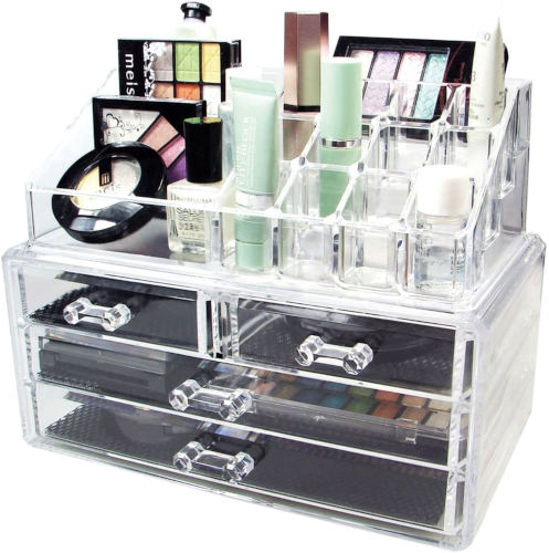 4 Drawer Cosmetics Storage Display Box