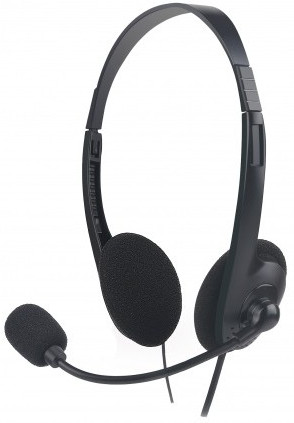 Micropack MHP-01 3.5mm Black Headphone