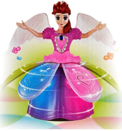 Dancing Angel Girl Toy with Flashing Lights And Music