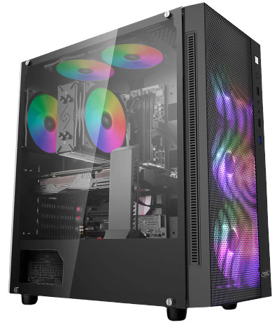 Deepcool Matrexx 55 Mesh RGB 4F Desktop Gaming Casing