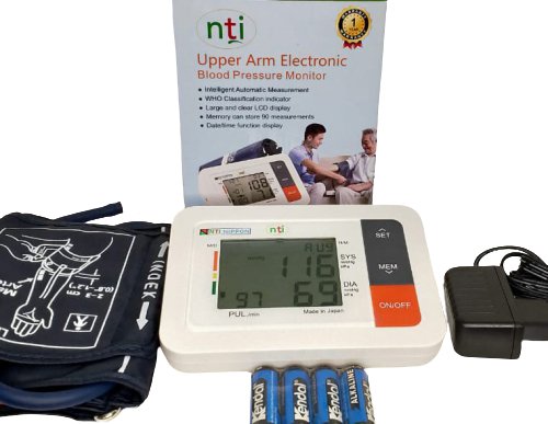 NTI BPUA100 Upper Arm Electronic Blood Pressure Monitor