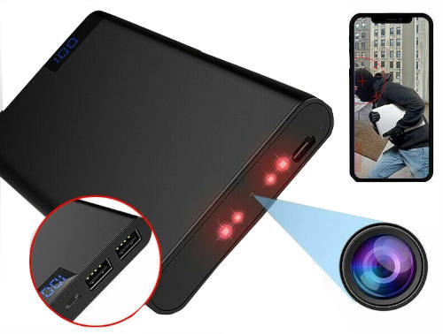 H11 Power Bank with 4K Live Night Vision IP Camera