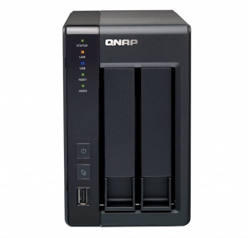 QNAP TS-219P II 2-bay NAS Server