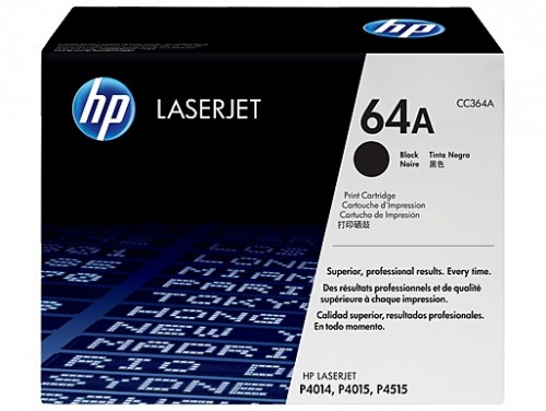 HP 64A Black LaserJet Toner Cartridge
