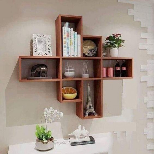 Wooden Wall Decoration Rack