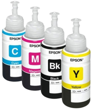 Epson T6641 4-Color Refill Ink Set