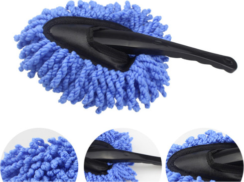 Microfiber Car Duster with Adjustable Handle
