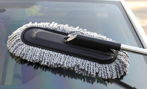 Car Cleaning Duster with Extendable Handle