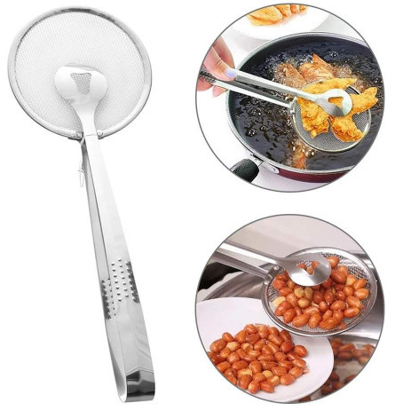 2-in-1 Kitchen Multi-Functional Fry Filter Spoon
