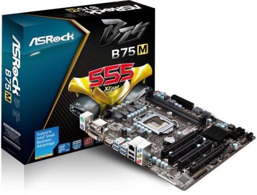 ASRock B75M LGA 1155 Intel B75 Motherboard