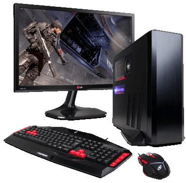 4th Gen Core i5 Desktop PC with 17" LED Monitor