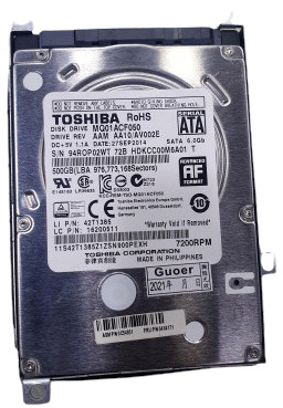 Toshiba MQ01ACF050 500GB SATA HDD