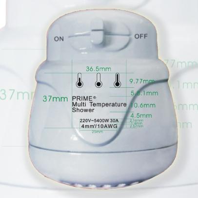 Prime M1-ST01 Multi-temp. Instant Water Heater Shower