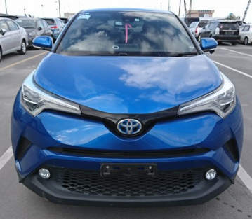 Toyota C-HR 2017 Hybrid Blue Color