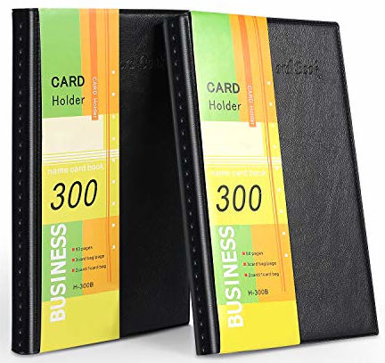 Business 300 Cards Holder Book