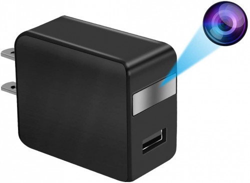 Spy USB Power Adapter 1080p Night Vision Camera
