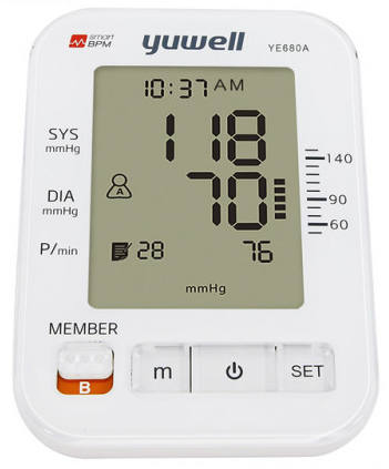Yuwell YE680A Digital Blood Pressure Monitor