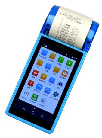 iMachine AP02 Mobile Touch POS Terminal with Printer