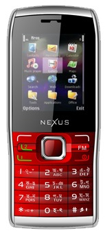 Nexus NX12 White Color Dual SIM Mobile with FM