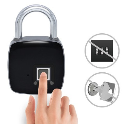 Electronic Smart Fingerprint Lock with USB Charging