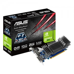 Asus Nvidia GT610 2GB DDR3 Fanless Graphics Card