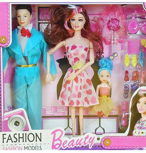 Beauty Fashion Stylish Barbie Doll Set