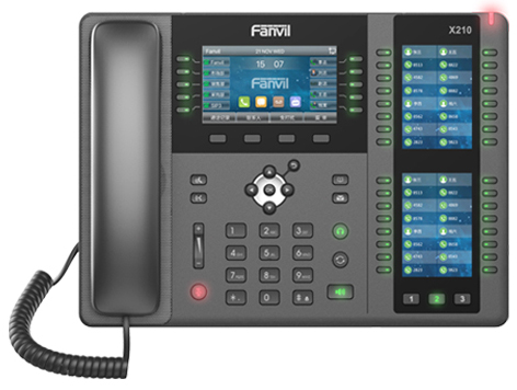 Fanvil X210 IP Phone with 3 Display