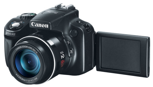 Canon PowerShot SX50 HS 12.1 MP Camera with 50x Zoom