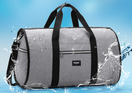 2-in-1 Waterproof Tote Travel Bag