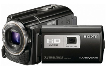 Sony HDR-PJ50 Projector Camcorder with 220GB HDD