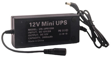 12V Mini UPS + Power Supply for CCTV