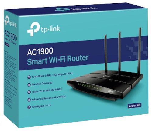 TP-Link Archer A9 AC1900 Smart Wi-Fi Router