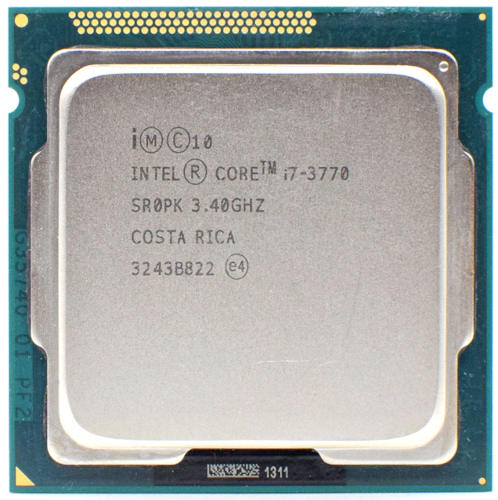 Intel Core i7-3770 3rd Gen 3.4 GHz Processor
