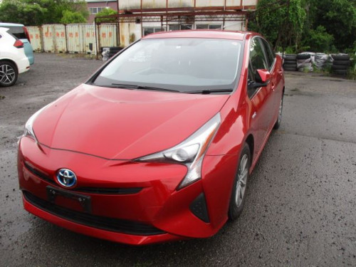 Toyota Prius S Touring Hybrid 2016 Red Color