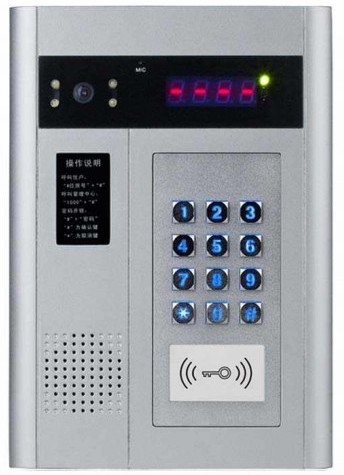 Zhudele ZDL-980C88R Video Intercom Outdoor Unit