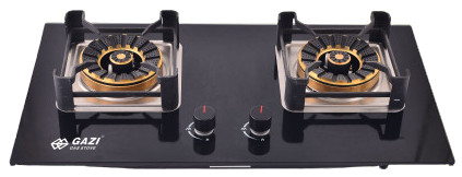Gazi TG-207 Glass Body Gas Stove