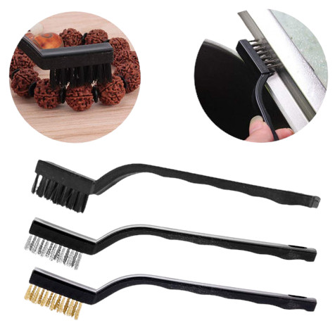 3-Pcs Wire Brush Set for Deep Cleaning