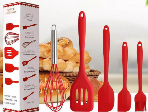 Baking and Cooking Silicone Kitchen Tool Set