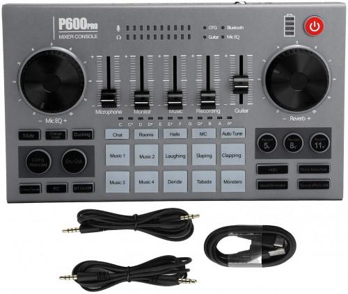 P600 Pro Mixing Live Video Recording Console