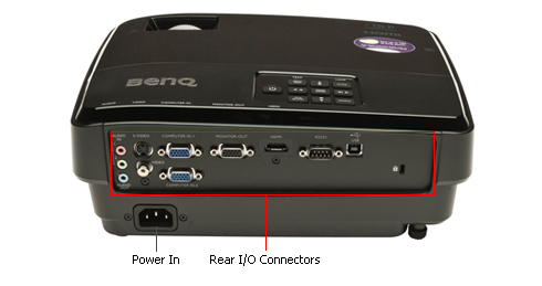 BenQ MS517F 2700 ANSI Lumens HDMI and 3D Projector