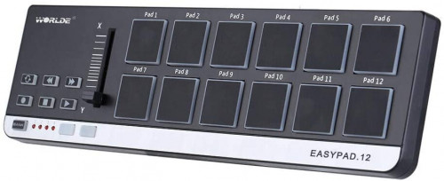 Worlde EasyPad.12 Mini 12 Drum Pad MIDI Controller