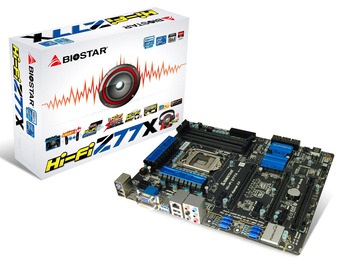 Biostar Hi-Fi Z77X Intel Z77 LGA-1155 Motherboard