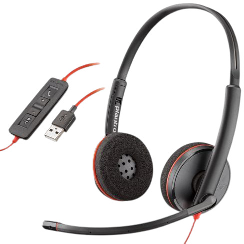 Plantronics Blackwire C3220 USB Type-A Headset