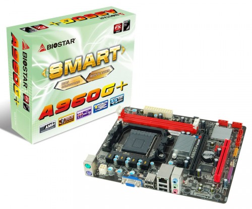 Biostar A960G+ Socket AM3+ Motherboard