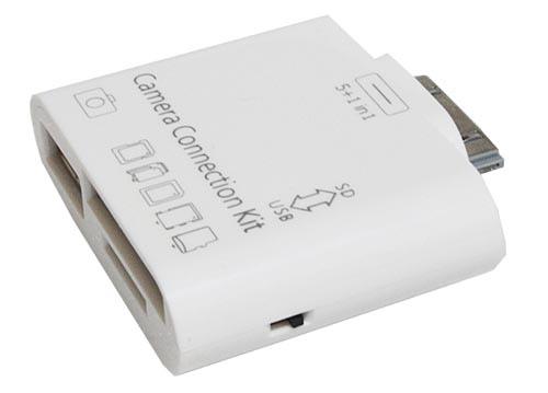5 in 1 Camera Connection Kit For Apple iPad iPad 2