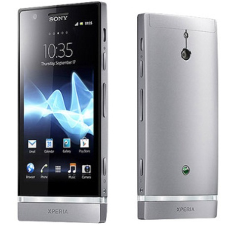 Sony Xperia P Mobile with Mobile Bravia Engine